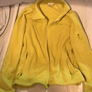 Columbia collared zip up fleece